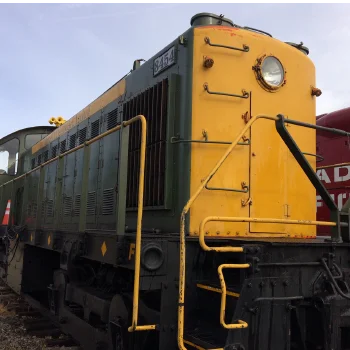 train-pressure-washed