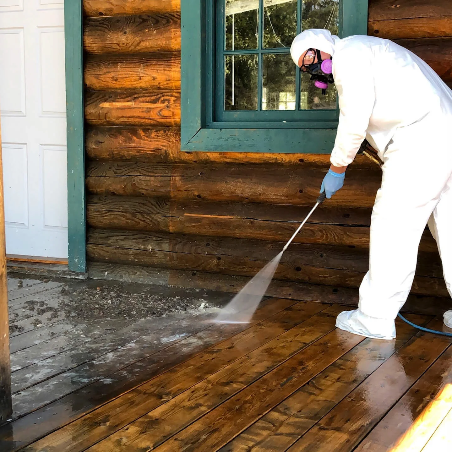 deck pressure-washer